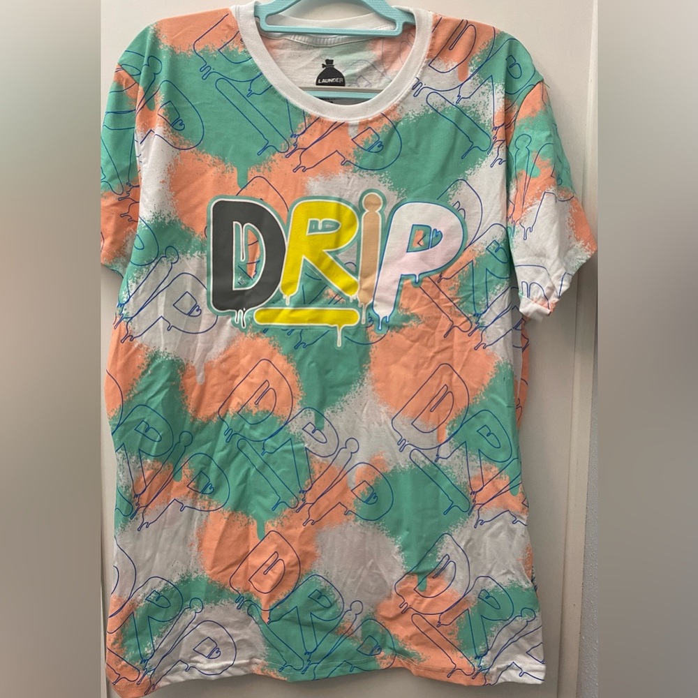 Vibrant Kids Drip Graphic Tee - Multicolor